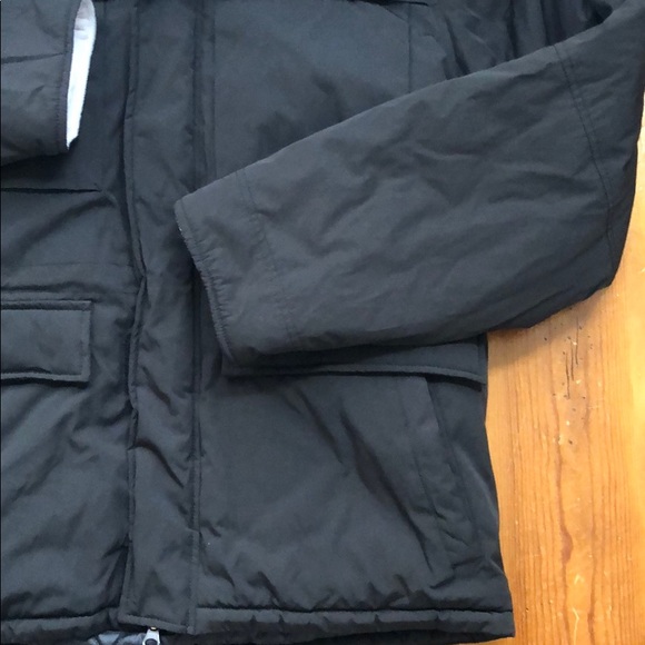 New Urban Outfitters Jacket with faux fur hood - Picture 3 of 4